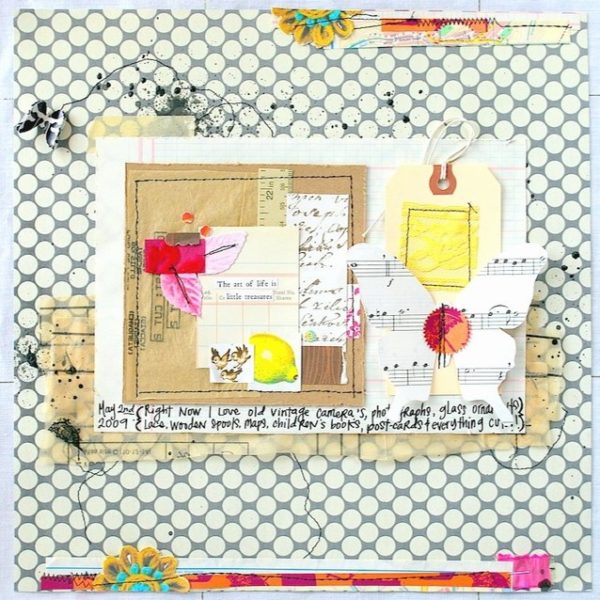 Création de scrapbooking