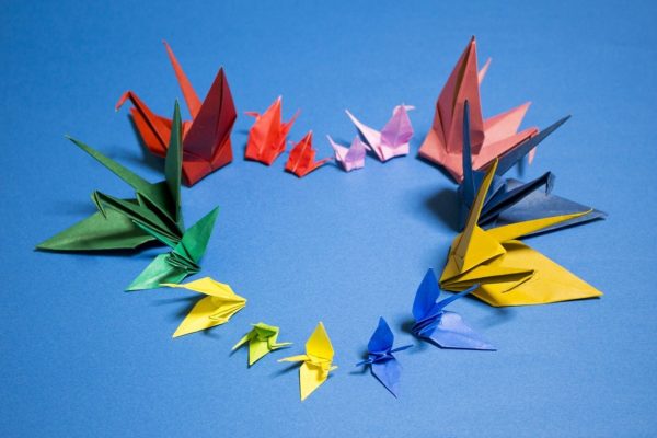 L'origami, l'art du pliage de papier