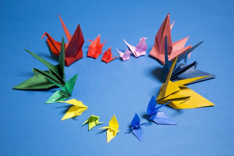 L’origami, l’art du pliage de papier