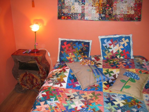 Couvre-lit en patchwork