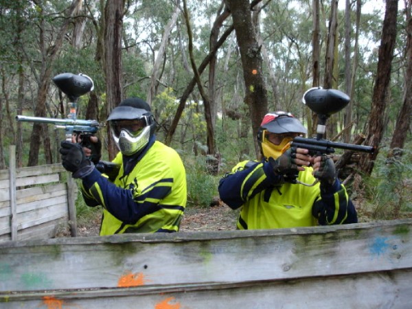 Le paintball est un sport d'équipe