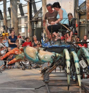 Le crabe des machines extraordinaires Le crabe des machines extraordinaires