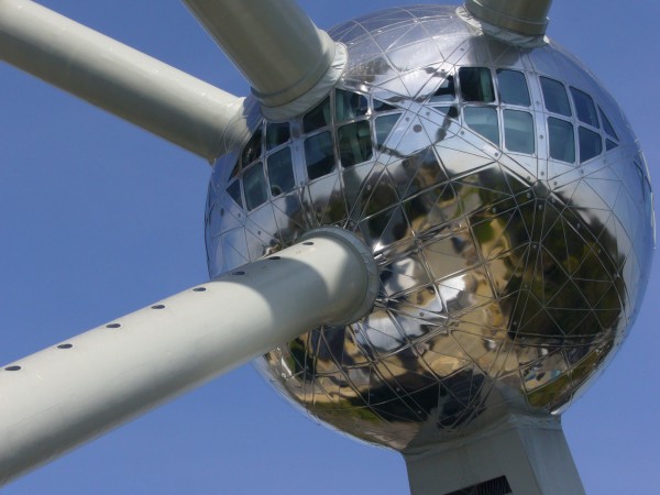 Une des sphères de l'Atomium