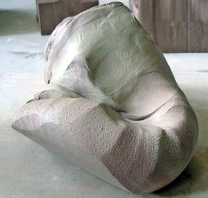Bloc d'argile pour la poterie