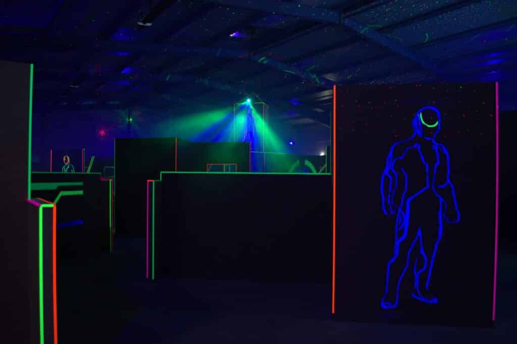 Salle de jeux laser game