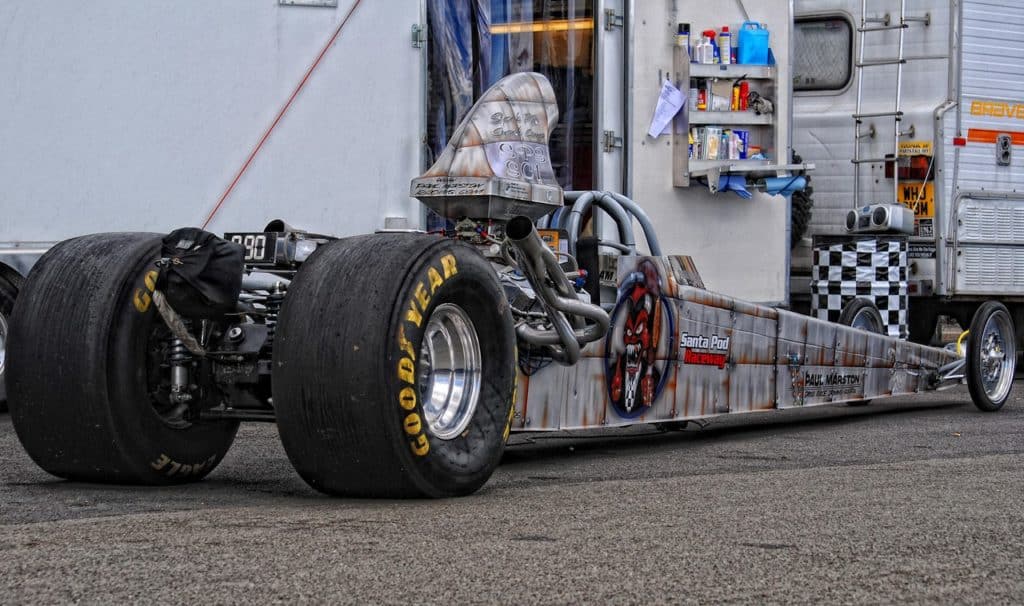 Dragster top fuel