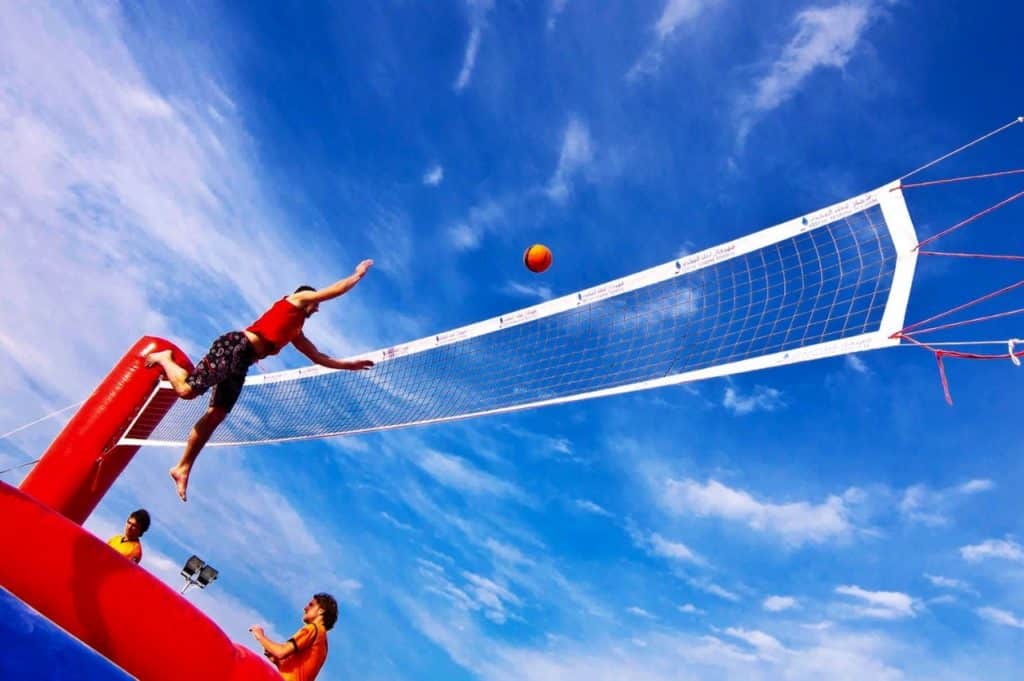 Le bossaball un air de sepak takraw