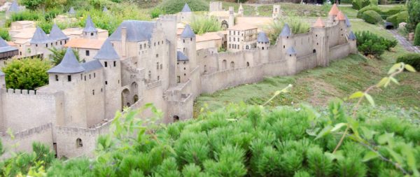 La cité de Carcassonne en miniature