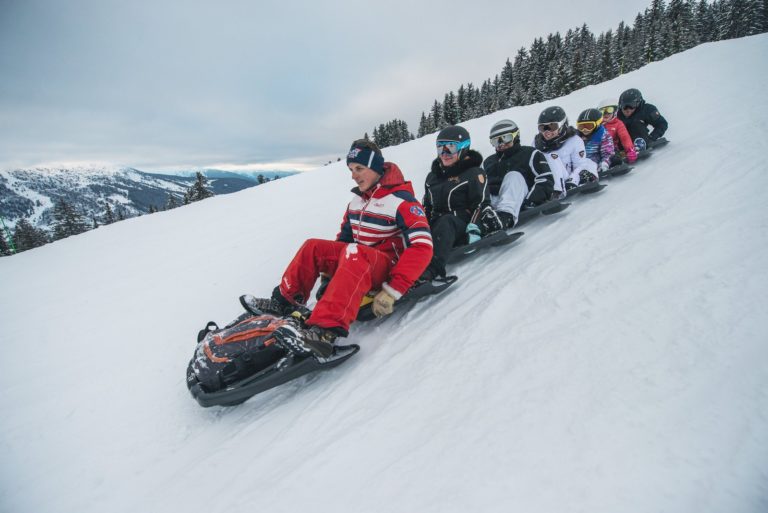 Le Snake Gliss ou quand les stations de ski revisitent la luge