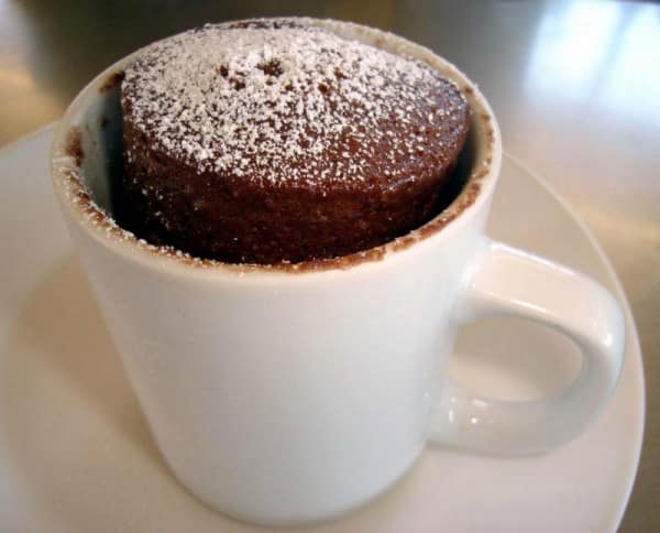 Mug cake au chocolat