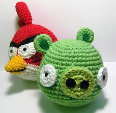 Des amigurumis Angry Birds