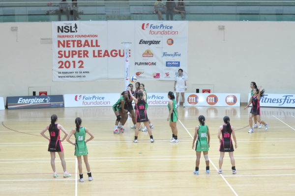 Match de netball féminin