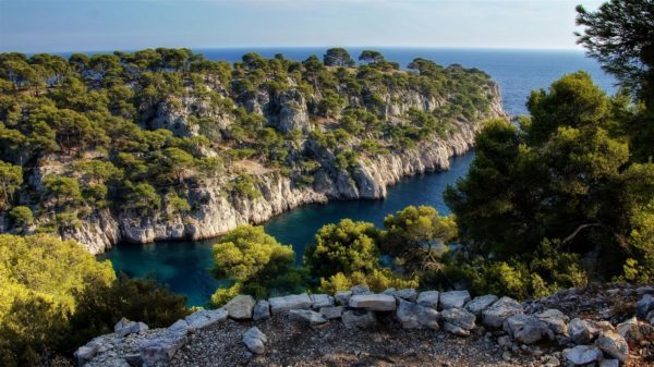 Les calanques de Cassis à Marseille