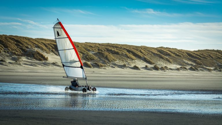 Le char à voile, un sport sensationnel
