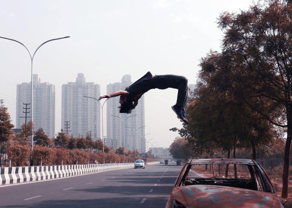 Parkour à la ville