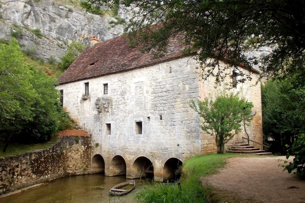 Le moulin à eau de Cougnaguet