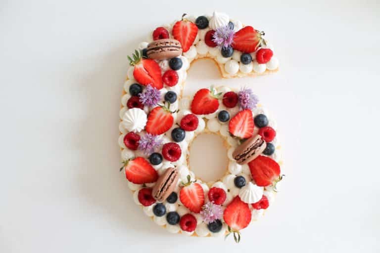 Le number cake, un gâteau d’anniversaire original