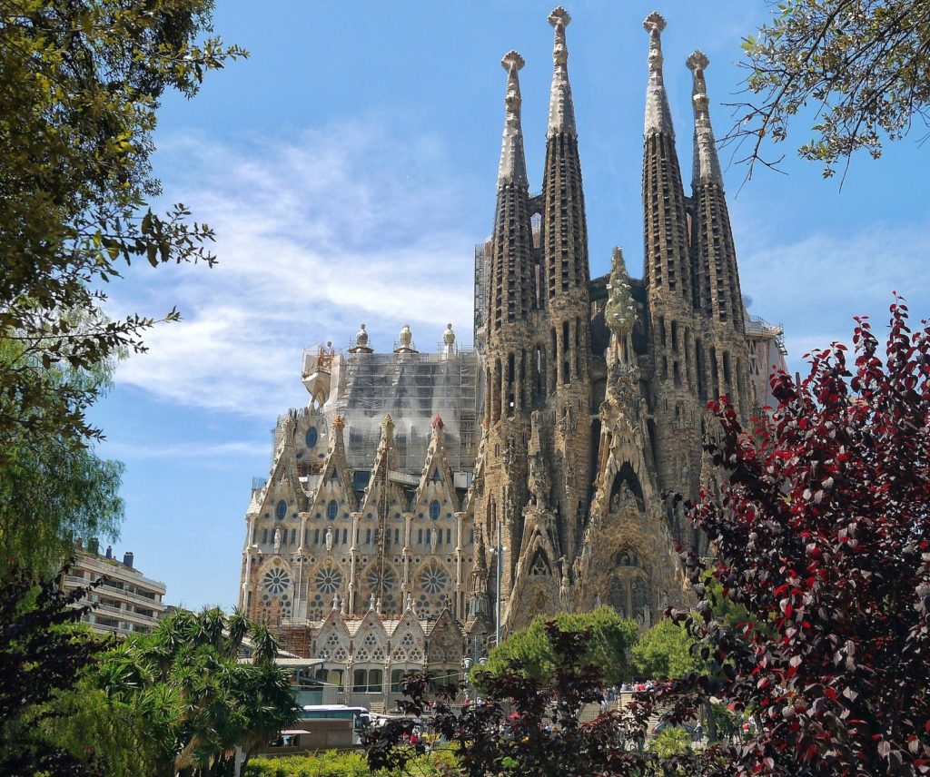 Basilique de la Sagrada Família par Antonio Gaudí