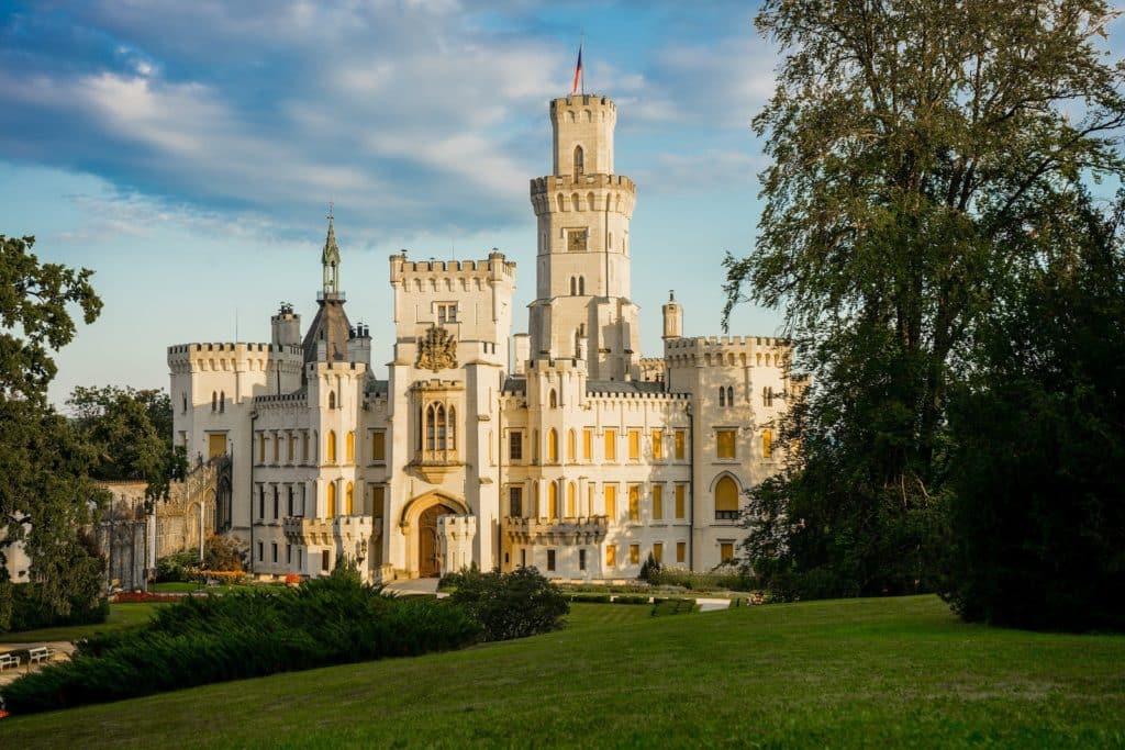 Château de Hluboká en République Tchèque