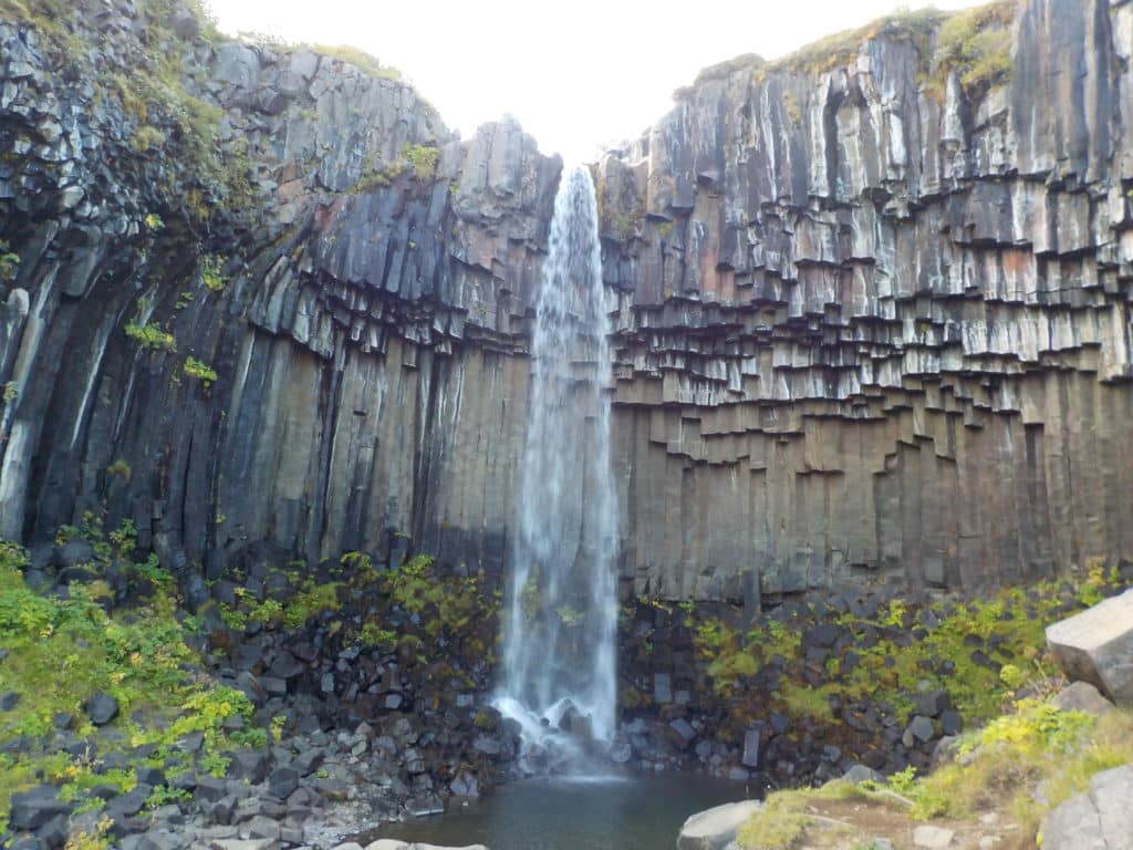 Chute d'eau Svartifoss