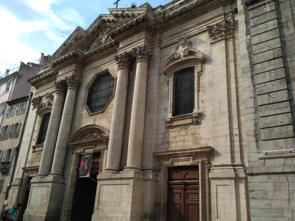 Eglise dans la vieille ville de Toulon