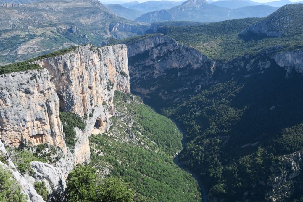 Ensemble de gorges creusé par la rivière Verdon