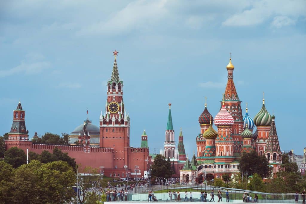 La Place Rouge à Moscou