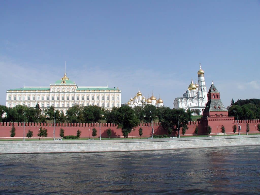Le Kremlin (fortifications rouges) de Moscou
