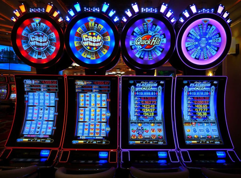 Machines à sous dans un casino