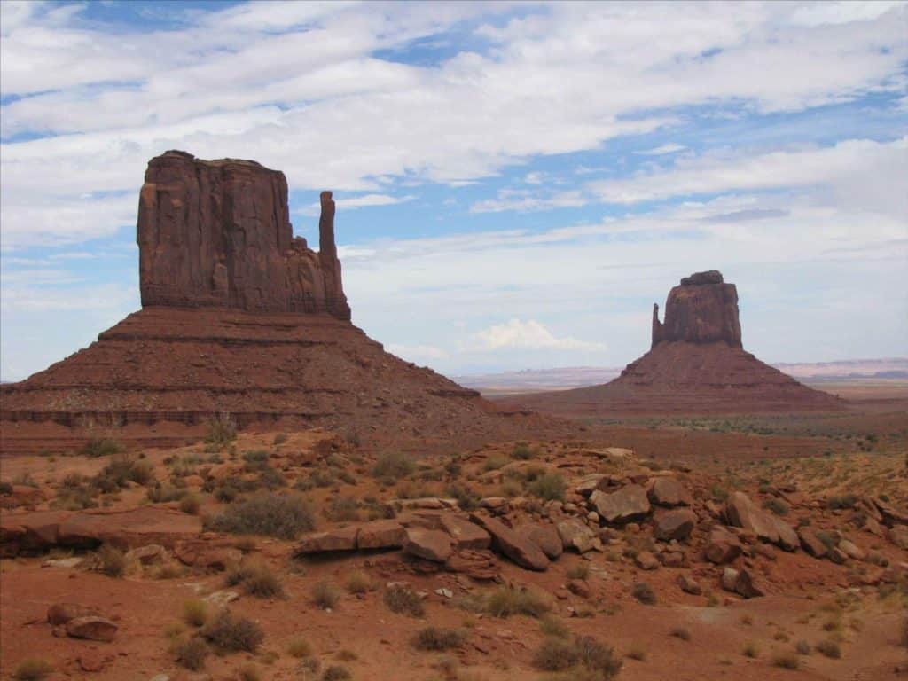 Monument Valley proche du Four Corners