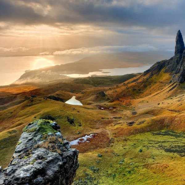 Old Man of Storr chaos rocheux Isle Of Skye