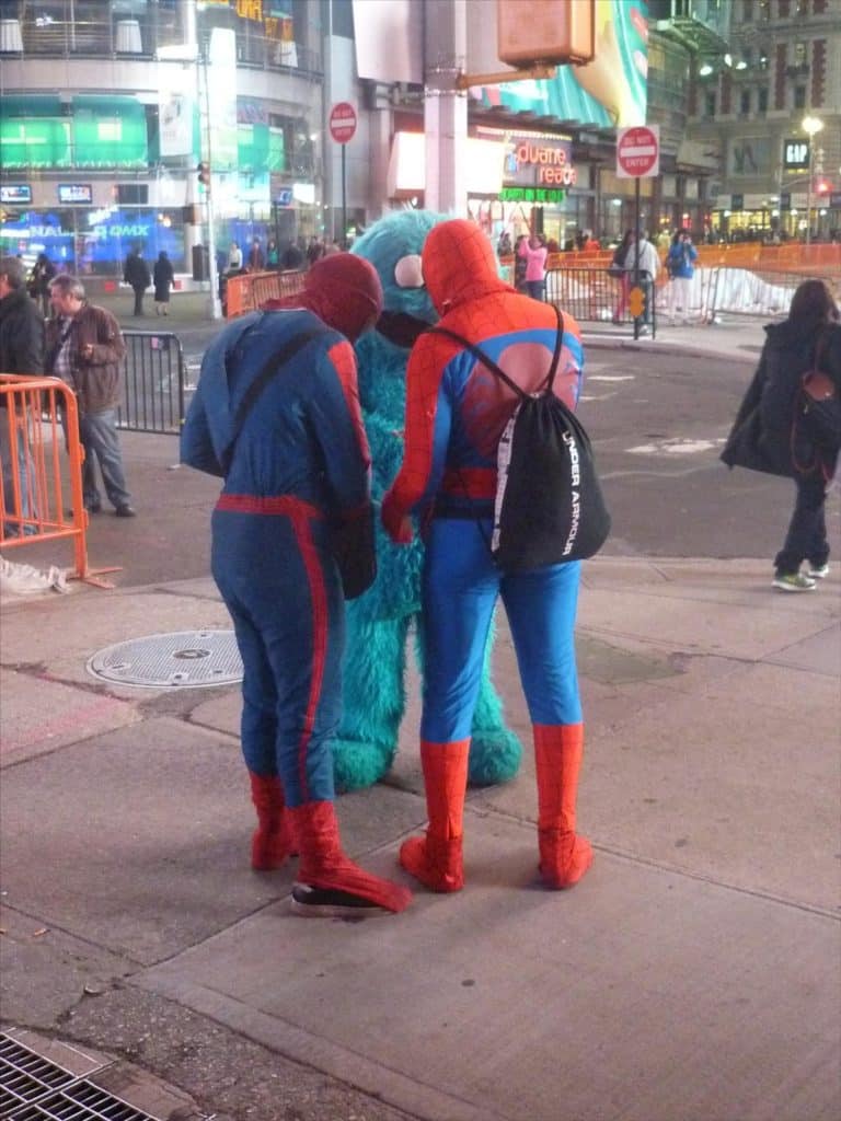 On a retrouvé Peter Parker alias Spider-Man à New-York