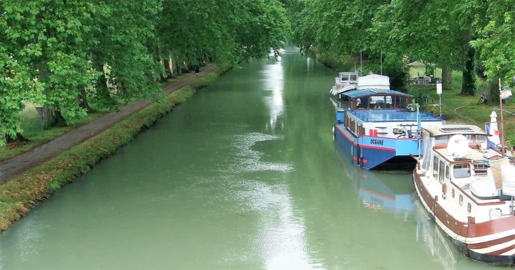 Près de Moissac, le long du canal latéral à la Garonne