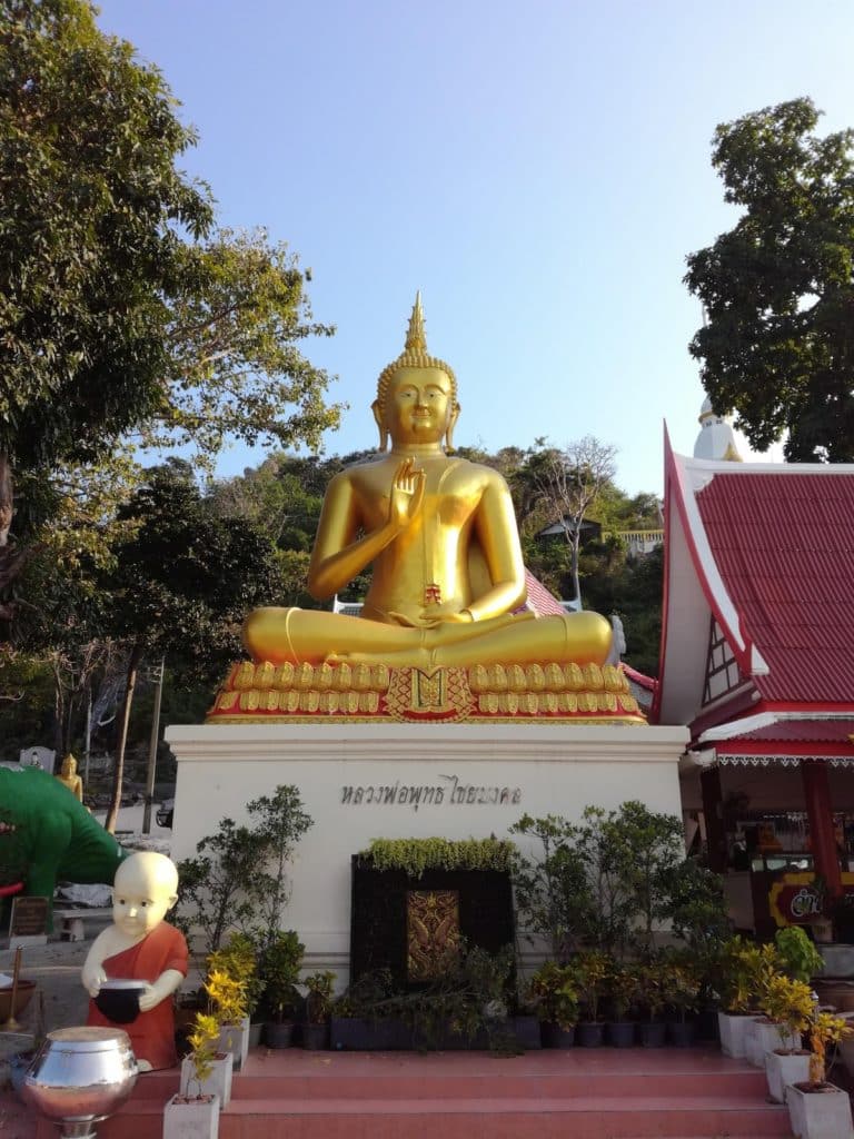 Un Bouddha en Thaïlande