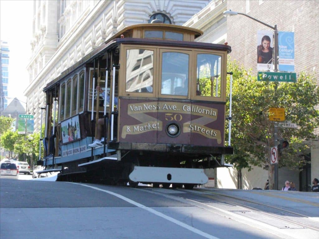 Un tramway de San Francisco