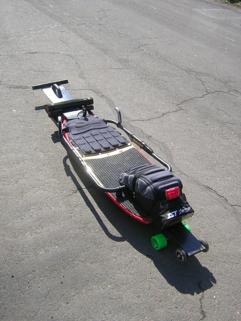 Châssis de style skateboard