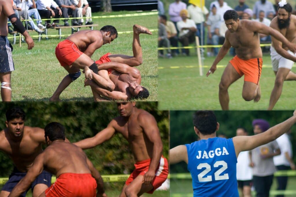 Le kabaddi est un mélange de rugby et de lutte