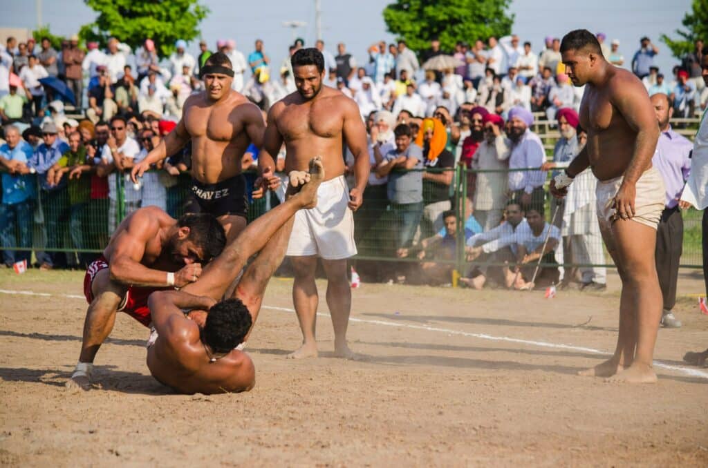 Le kabaddi est un sport hyper connu en Inde