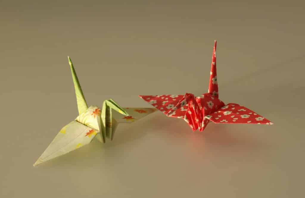 Oiseaux en origami