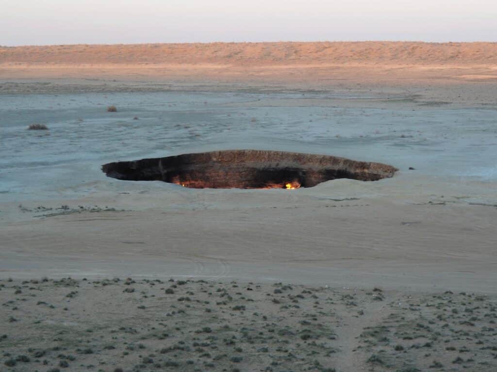 Découvrez les portes de l'enfer à Darvaza