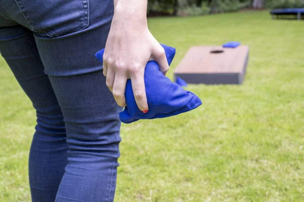 Le Cornhole est un jeu d'extérieur