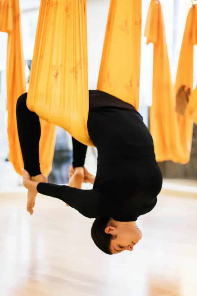 Technique de yoga aérien