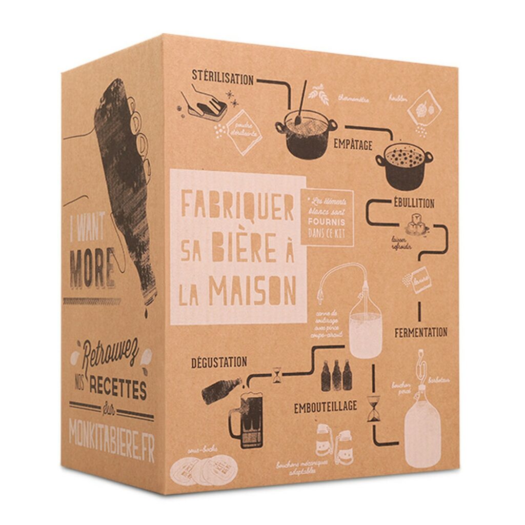 Kit de brassage de bière artisanale à la maison