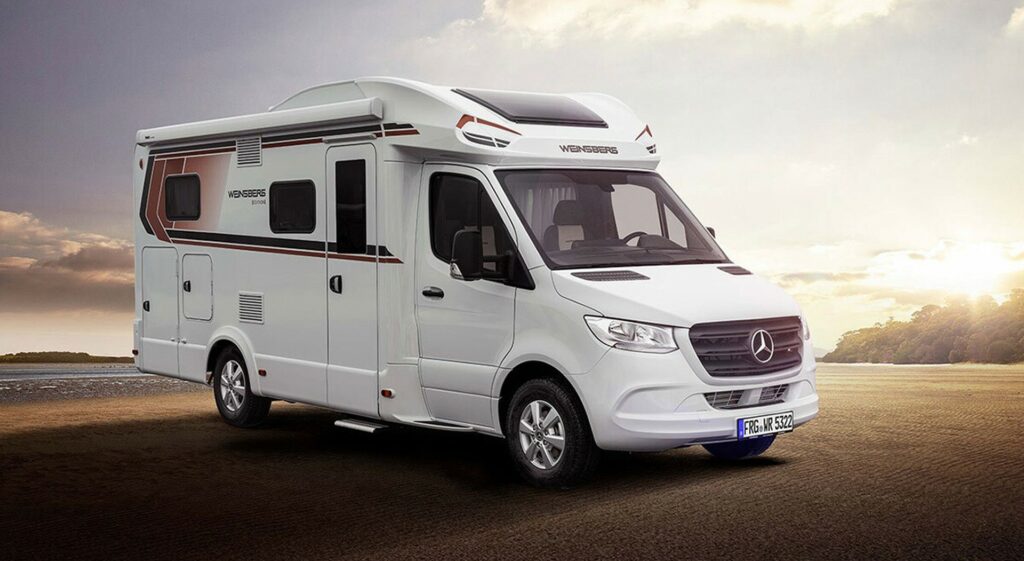 Camping-car compact de la marque Mercedes