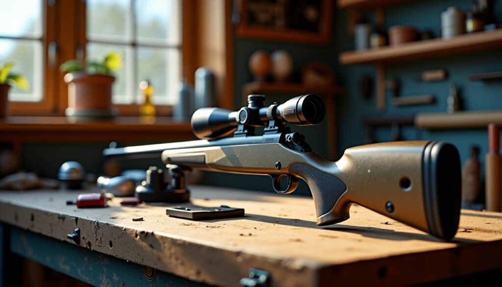 Carabine airgun à air comprimé, tir de précision