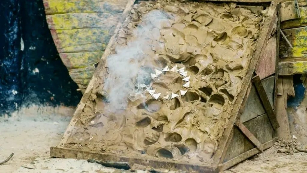 Lancer de Tejo visant la cible avec déclenchement d’une explosion